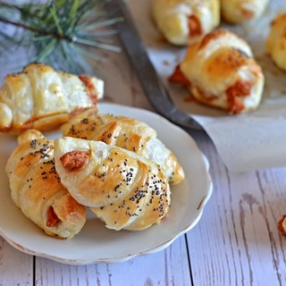 La Pagina del Goloso e i mini croissants salati ripieni di pomodori secchi