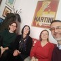 Da dx il presidente Manuele Amateis, la segretaria Patrizia Marcoz, la consigliera Stefania Magro e la vicepresidente Francesca Rizzo