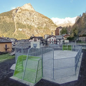 Courmayeur, apre il campetto multisport in via Marconi