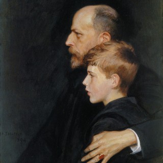 Ritratto di Pietro e Mario Krohn, 1894- Albert Edelfelt (1854-1905)