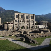 Ad Aosta il Trekking Urbano diventa spettacolo