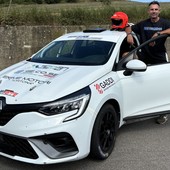 Rally: Corrado Peloso al 'Città di Torino' con Clio di Racing Garage