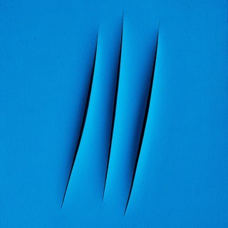 'Concetto spaziale, Attese'; 1964 - Lucio Fontana