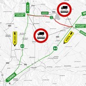 Odissea autostrada A5, oggi ispezione ministeriale alla bretella di Santhià