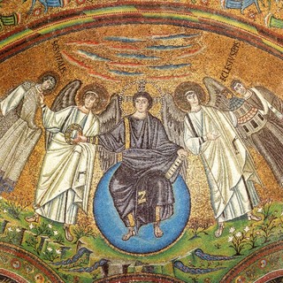 Il Cristo Pantocratore, VI secolo; Basilica di San Vitale a Ravenna