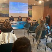 Un momento della conferenza stampa