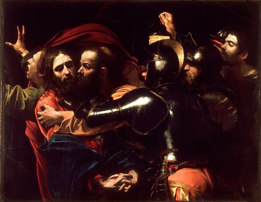 'Cattura di Cristo', 1602; Caravaggio (1571-1610)