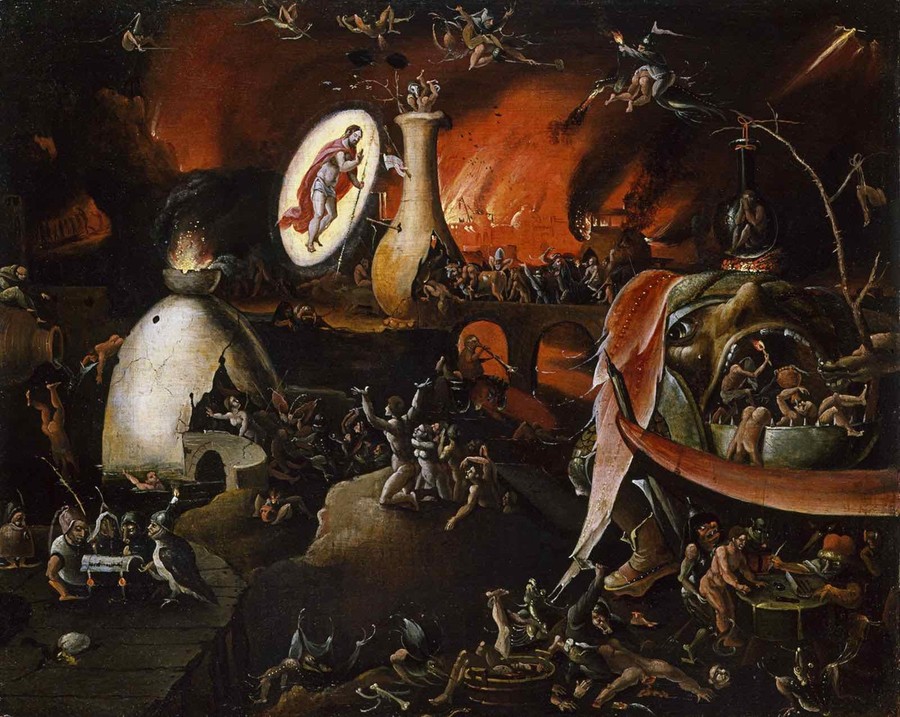 'Discesa di Cristo agli inferi', Pieter Huys (1519-1581)