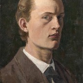 Edward Munch (1863-1944)- 'Autoritratto', 1882