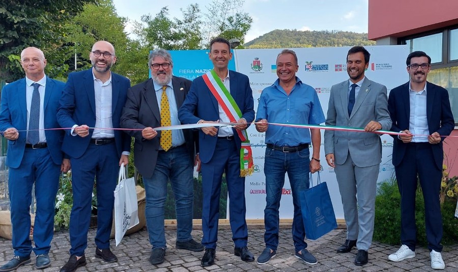 Da sn Roberto Molinaro, Luca Robaldo, Angelo Vaccarezza, Roberto Bodrito, Paolo Bongioanni, Marco Carrel e Marco Zunino