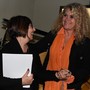 L’assessora comunale alle Politiche sociali, abitative e Pari Opportunità, Clotilde Forcellati e il Direttore Generale della Cogne Acciai Speciali, Monica Pirovano