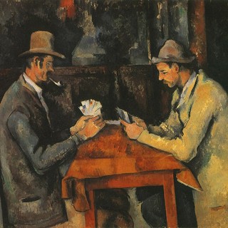 'Giocatori di carte', 1892-1895;  Paul Cézanne (1839-1906)