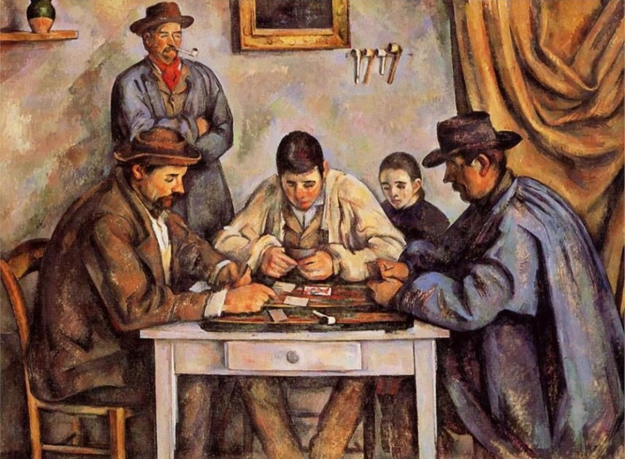 'I giocatori di carte', 1890-1892 - Paul Cézanne (1839-1906)