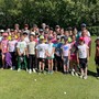 Foto di gruppo al Golf club Aosta Brissogne