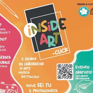 Prevenzione suicidi, ecco l'evento 'InsideArt.click'