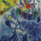 'La Creazione dell’uomo', 1956-1958; Marc Chagall (1887-1985)