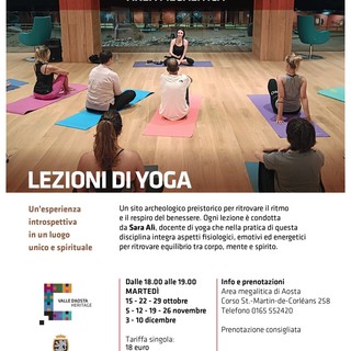 L’Area megalitica ospiterà 'Yoga al Museo'