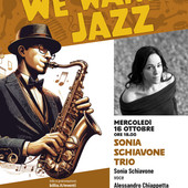 'We Want Jazz'; al G.H. Billia arriva il Sonia Schiavone Trio