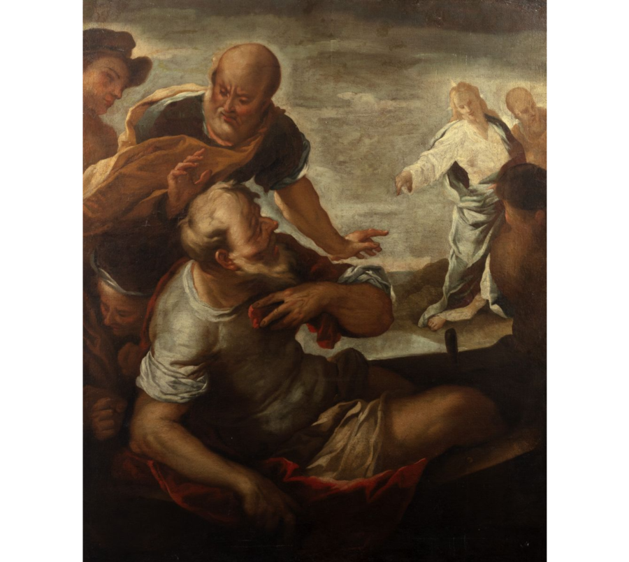 'Vocazione di san Pietro e sant’Andrea'-1659; Luca Giordano (1634-1705)