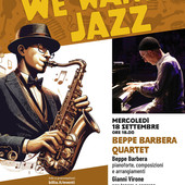 'We Want Jazz'; al G.H. Billia arriva il Beppe Barbera Quartet