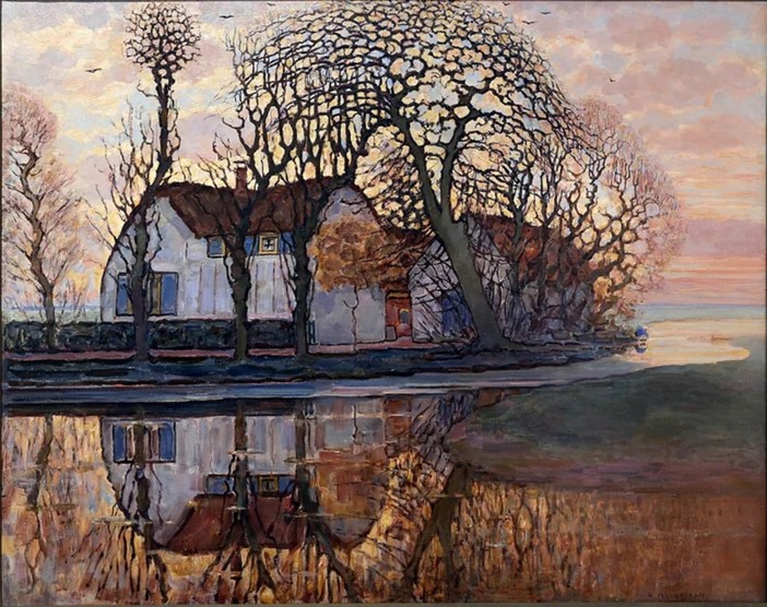 'Fattoria vicino a Duivendrecht' -1916; Piet Mondrian (1872-1944)