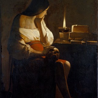 'Maddalena penitente', 1640-1645 - Georges de La Tour (1593-1652)