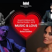 'Music&amp;Love', al Grand Hotel Billia il concerto di San Valentino