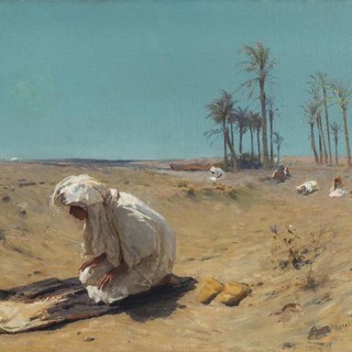 Lettura d'arte domenicale Preghiera nel deserto - Domenico Morelli (1823-1901)