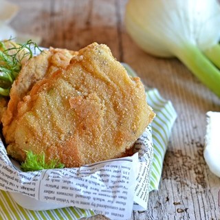 Finocchi impanati fritti o al forno dalla 'Pagina del Goloso'