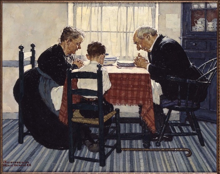 Ringraziamento, Norman Rockwell (1894-1978)