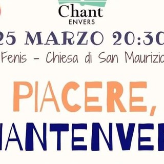 Una festa a Fenis i cori di 'Piacere Chantenvers'