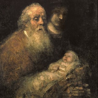 'Simeone al Tempio', 1669 - Rembrandt (1606-1669)