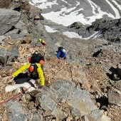 Recuperati alpinisti bloccati dalla stanchezza sul Granpa