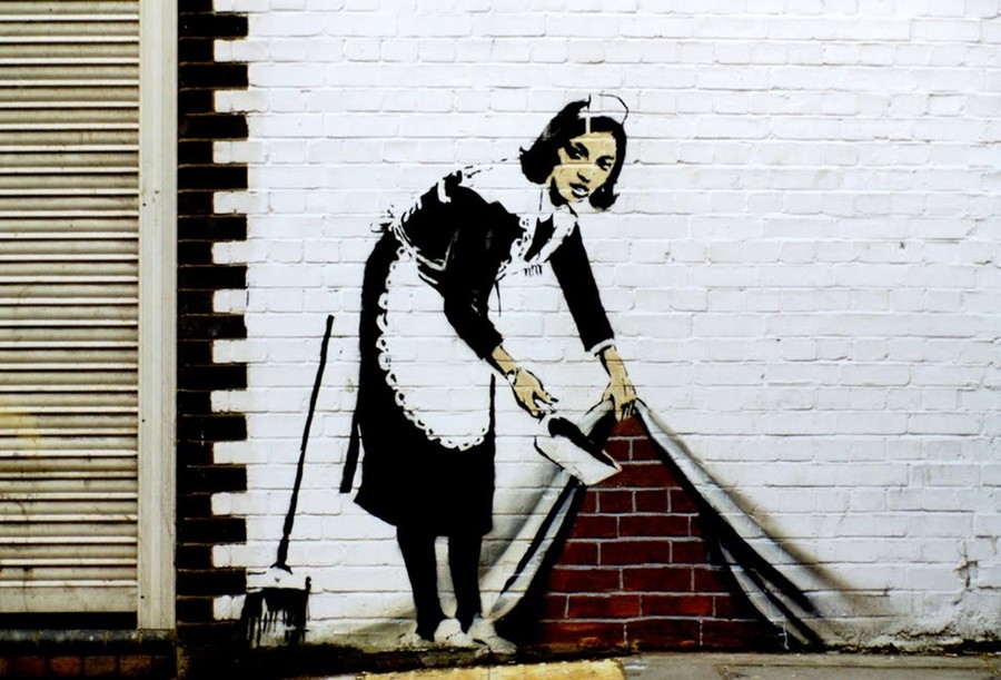 Bansky, 'Sweep It Under The Carpet' (2006)