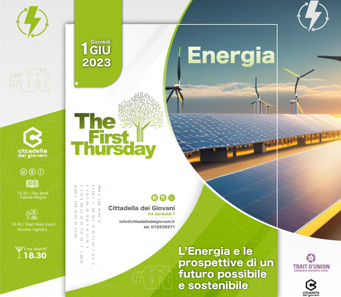 A 'The First Thursday' il futuro  sostenibile dell’energia