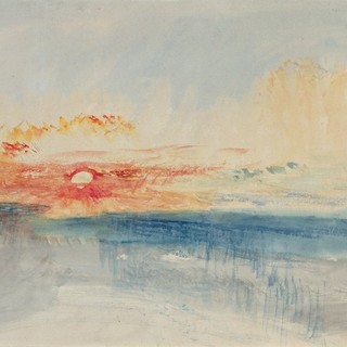 'Tramonto', 1845 - William Turner (1775-1851)