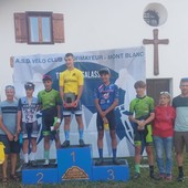 Ciclismo: la ‘manita’ del Gs Lupi Valle d’Aosta nel Gran Prix Giovanissimi di Arpy