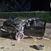 Perde il controllo dell'auto, incidente stradale a Gressan