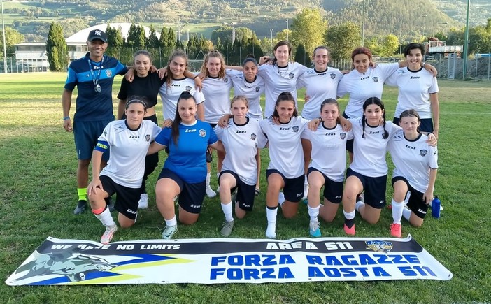 Calcio F: Under 17, buonissima la prima per le ragazze dell'Aosta 511