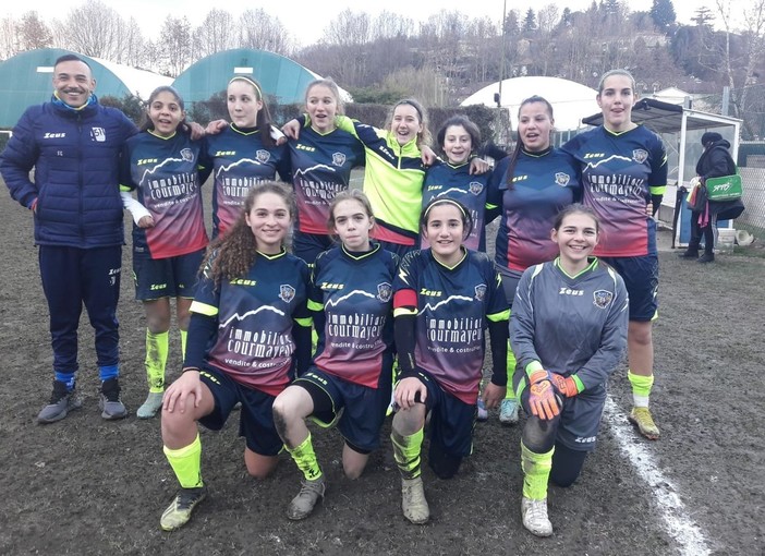 Calcio f: U15, l'Aosta 511 domina e vince sul Pinerolo