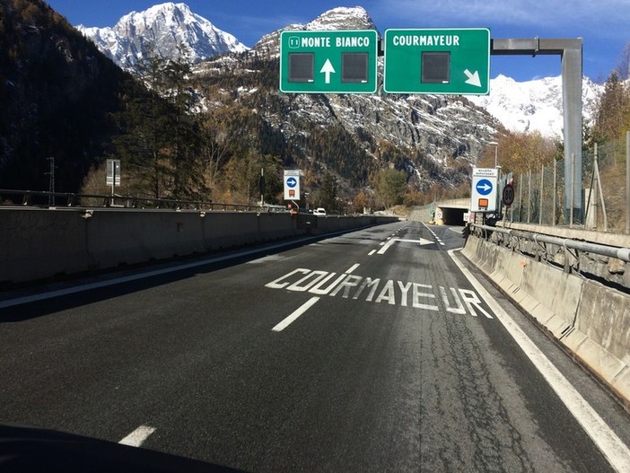 Chiude per 30 ore la A5 da Entreves ad Aosta Ovest
