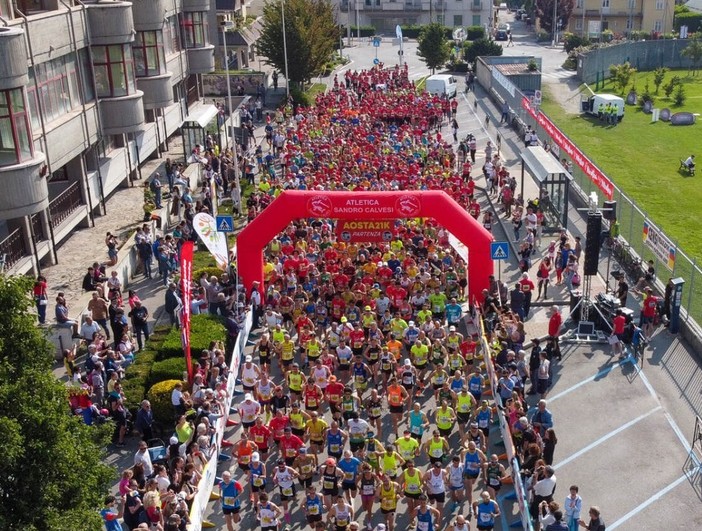 Mezza maratona di Aosta, aperte le iscrizioni