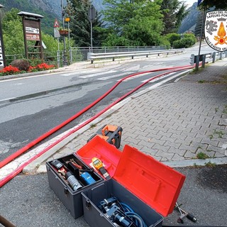 Bloccata senza conseguenze la fuga di gas in un cantiere