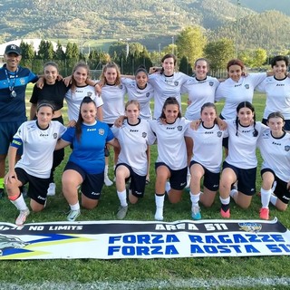 Calcio F: U17, l'Aosta 511 ogni tanto riesce anche a perdere