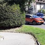 Un angolo verde in via Monte Grivola