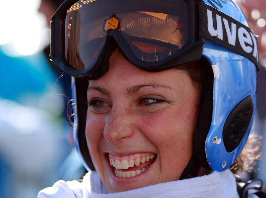 Sci, terzo ma bellissimo gradino del podio in SuperG a Sankt Anton per Chicca Brignone