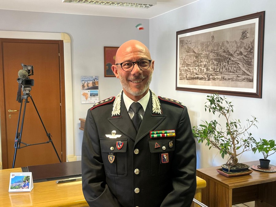 Il colonnello Marco Ballerini nuovo comandante del Gruppo Carabinieri Aosta