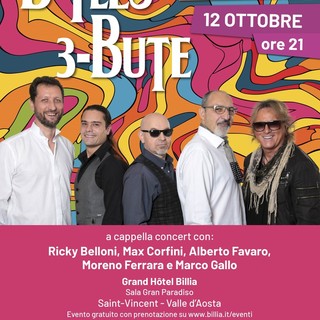 Al G.H. Billia di St-Vincent il concerto 'a cappella' dei B-tles 3-Bute