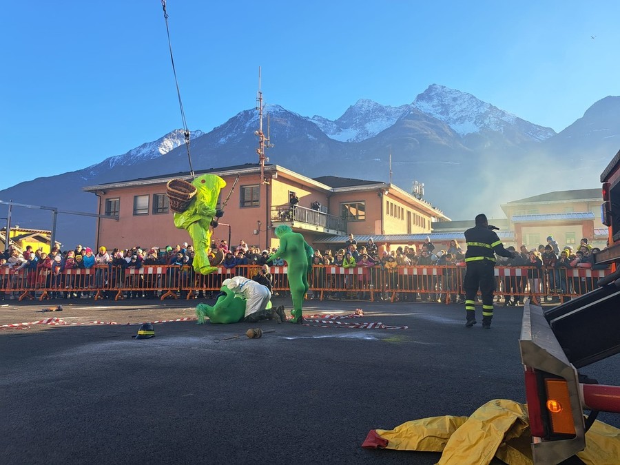 E' tornata la Befana dei Vigili del fuoco