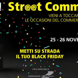 Street Commerce ad Aosta, metti in strada il tuo Black Friday